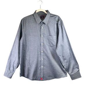 UNTUCKit Slim Fit Button Down Dress Shirt Mens Size XL‎ Golf Gray Cotton Casual
